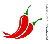 Red Hot Chili Pepper Icon On...