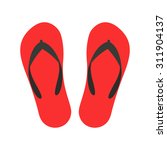 Red Flip Flops Free Stock Photo - Public Domain Pictures