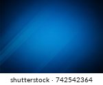 abstract blue vector background ... | Shutterstock .eps vector #742542364
