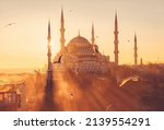 Istanbul  turkey. blue mosque ...