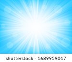 Abstract Backdrop Blue Radial...