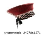 Small photo of LATTER 2OTH CENTURY ZULU WOMAN'S HAT