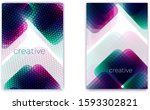 multicolored geometric abstract ... | Shutterstock .eps vector #1593302821
