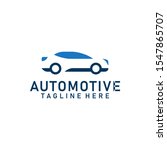 simple car logo vector template ... | Shutterstock .eps vector #1547865707