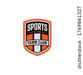 all sports team club badge logo ... | Shutterstock .eps vector #1769861327