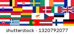 seamless pattern of 28 flags of ... | Shutterstock . vector #1320792077