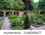 Small photo of Anderlecht, Brussels Capital Region, Belgium - 06 11 2022 - The medicinal gardens of the Erasmus house