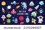 Space Adventure Cartoon Set  ...