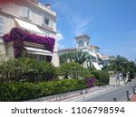 streets of Monte Carlo Monaco, houses in the most expensive part of the city, luxery villas