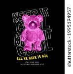 keep it cool slogan with invert ... | Shutterstock .eps vector #1995194957