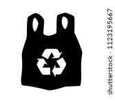 recycling plastic bag | Shutterstock .eps vector #1123195667