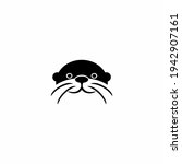 Otter Head Logo Icon Design...