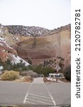 Echo Amphitheater With Snow...