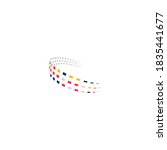 abstract business logo.... | Shutterstock .eps vector #1835441677