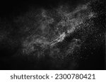 Natural dust particles flow in...