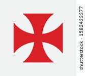 Patea Cross Red Symbol Of The...