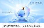 Eye Drop Banner Ad. 3d...