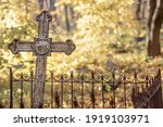 An Unnamed Burial Cross In An...