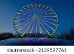  Huge Colorful Ferriswheel...