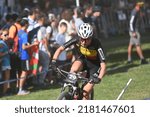 Small photo of Vallnord, Andorra . July 17 2022 . UCI Mountain Bike World Cup 2022 - DAY 4, DETILLEUX Emeline BEL in the CROSS-COUNTRY SHORT TRACK Women in the UCI World Cup Andorra 2022 Pal - Arinsal, Andorra.-