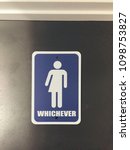 Small photo of Gender whichever sign in San Francisco.