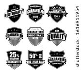 vintage shield seal logo ... | Shutterstock .eps vector #1616911954