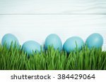 Easter Concept With Colorful...