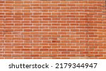 Red Brick Wall Background....