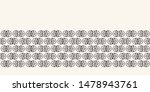 seamless border pattern hand... | Shutterstock .eps vector #1478943761