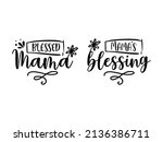mama love vector typography.... | Shutterstock .eps vector #2136386711