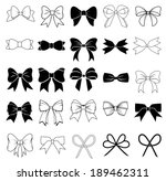 set of graphical decorative... | Shutterstock .eps vector #189462311