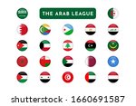 set of the arab league... | Shutterstock .eps vector #1660691587
