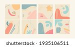 hand drawn various shapes and... | Shutterstock .eps vector #1935106511