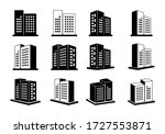 icons building and company  3d... | Shutterstock .eps vector #1727553871