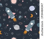 space background illustration... | Shutterstock .eps vector #1934484347