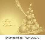 christmas tree | Shutterstock .eps vector #42420673