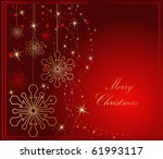 merry christmas background | Shutterstock .eps vector #61993117