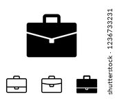 Briefcase Icon Vector  Bag...