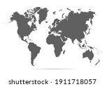 map world. worldwide globe.... | Shutterstock . vector #1911718057