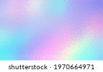 hologram background. iridescent ... | Shutterstock .eps vector #1970664971