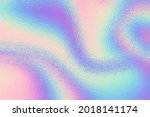 iridescent texture. holographic ... | Shutterstock .eps vector #2018141174