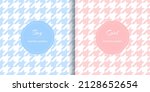 pink and blue color seamless... | Shutterstock .eps vector #2128652654