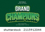 editable grand champions vector ... | Shutterstock .eps vector #2115912044