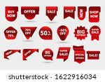 set of various labels with new... | Shutterstock .eps vector #1622916034