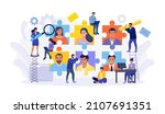 find skilled and experienced... | Shutterstock .eps vector #2107691351
