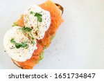 healthy food. sandwich with... | Shutterstock . vector #1651734847