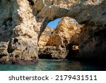 The cliffs of the Ponta da Piedade headland is one of the finest natural features of the Algarve. This dramatic limestone coastline is formed of sea pillars, fragile rock arches and hidden grottos.