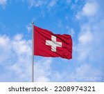 Switzerland national flag...