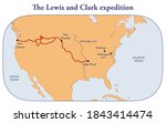 The Route Of Lewis And Clark...