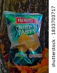 Small photo of Columbia, Pa./USA-November 14, 2020: Herr's is a Nottingham, Pennsylvania-based brand of potato chips and other snack foods. While their products are sold throughout the Eastern United States.